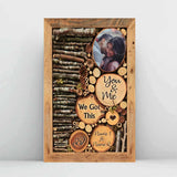 Forever Be My Always - Personalized Couple Poster