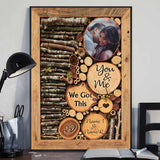 Forever Be My Always - Personalized Couple Poster