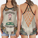 I'm Not Sugar And Spice And Everything Nice I'm Sage And Hood - Personalized Yoga Cross Tank Top