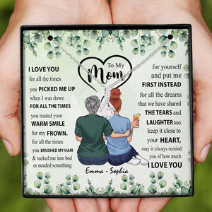 To My Mom - Personalized Mother’s Day Mother Necklace