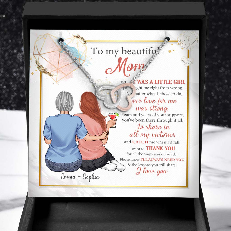 To My Mom - Personalized Mother’s Day Mother Necklace