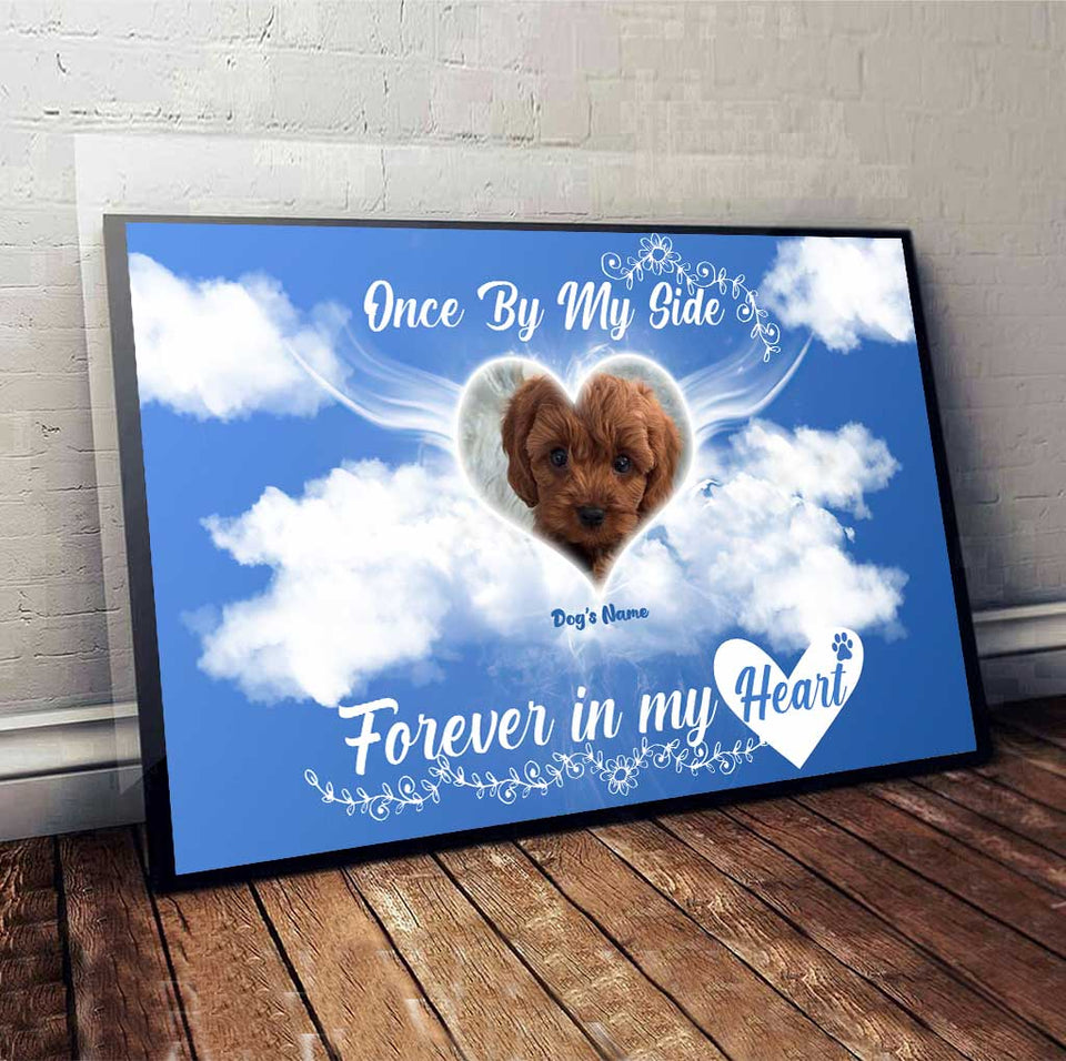 Dog Fur Appear When Angels Are Near - Personalized Dog Poster