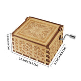 You Are My Sunshine - Gift for mom, grandma - Personalized Hand Crank Music Box