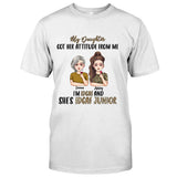 My Daughter Got Her Attitude From Me - Personalized Mother's Day Mother T-shirt and Hoodie