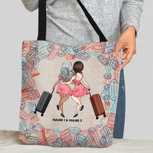 Girl's Trip 2022 - Personalized Travelling Tote Bag