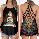 Namaste Cross Tank Top
