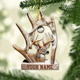 Love Hunting - Personalized Christmas Ornament (Printed On Both Sides)