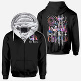 Camper King Camper Queen - Personalized Camping All Over T-shirt and Hoodie
