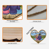 God Knew My Heart Needed You - Personalized Couple Wood Sign