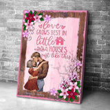 My Favorite Place in All the World - Personalized Couple Poster