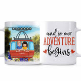 You Are My Greatest Adventure - Personalized Couple Mug