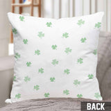 One Lucky Dog Mom Truck - Personalized Patrick's Day Throw Pillow