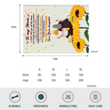 You're My Sunshine - Personalized Mother's day Mother Blanket