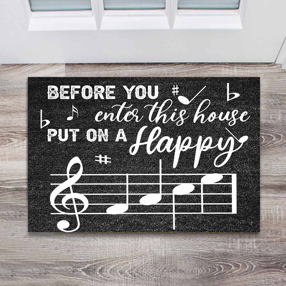 Before You Enter This House - Piano Doormat