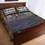 Loving You Is Wonderful - Fishing Quilt Bed Set