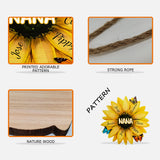 Nana Sunflower - Personalized Mother's Day Grandma Wood Sign
