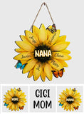 Nana Sunflower - Personalized Mother's Day Grandma Wood Sign