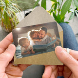 A Sons First Hero A Daughters First Love - Personalized Father Wallet Insert Card