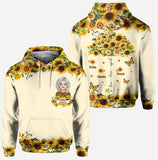 Travel Set - Personalized Mother's Day Grandma Hoodie and Leggings