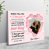 The Best Ones Have Been With You - Personalized Couple Poster
