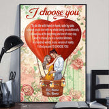 Husband And Wife We Are A Team - Personalized Couple Poster