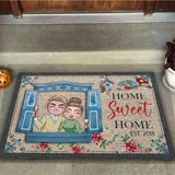 Home Sweet Home - Personalized Couple Doormat