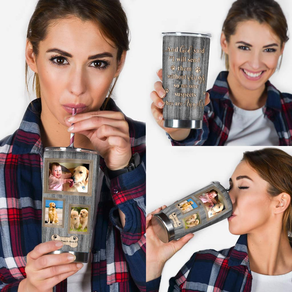 And God Said - Personalized Dog Tumbler
