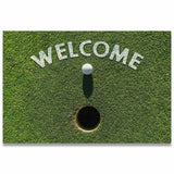 Welcome - Golf Doormat With 3D Pattern Print