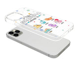 This Grandma Belongs To - Gift for grandma, aunt, uncle, grandpa, mom, dad - Personalized Clear Phone Case