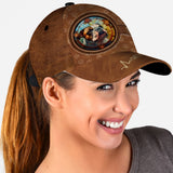 Stained Glass Dog - Personalized Dog Classic Cap