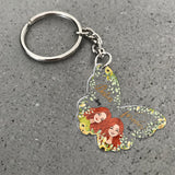 Besties Forever - Personalized Bestie Transparent Keychain