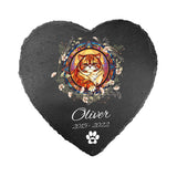 Love You - Personalized Dog Heart Shaped Stone