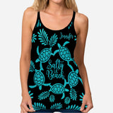 Love Turtles - Personalized Turtle Cross Tank Top