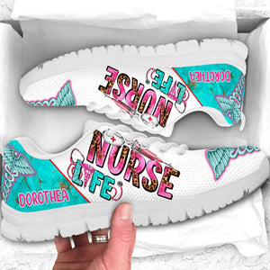 Western Nurse Proud - Personalized Nurse Sneakers