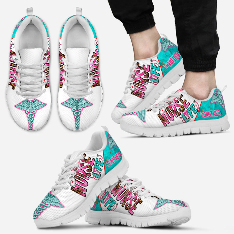 Western Nurse Proud - Personalized Nurse Sneakers