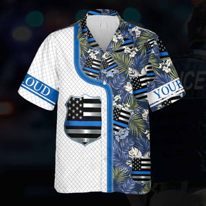 I've Got Your Six - Police Officer Personalized Hawaiian Shirt