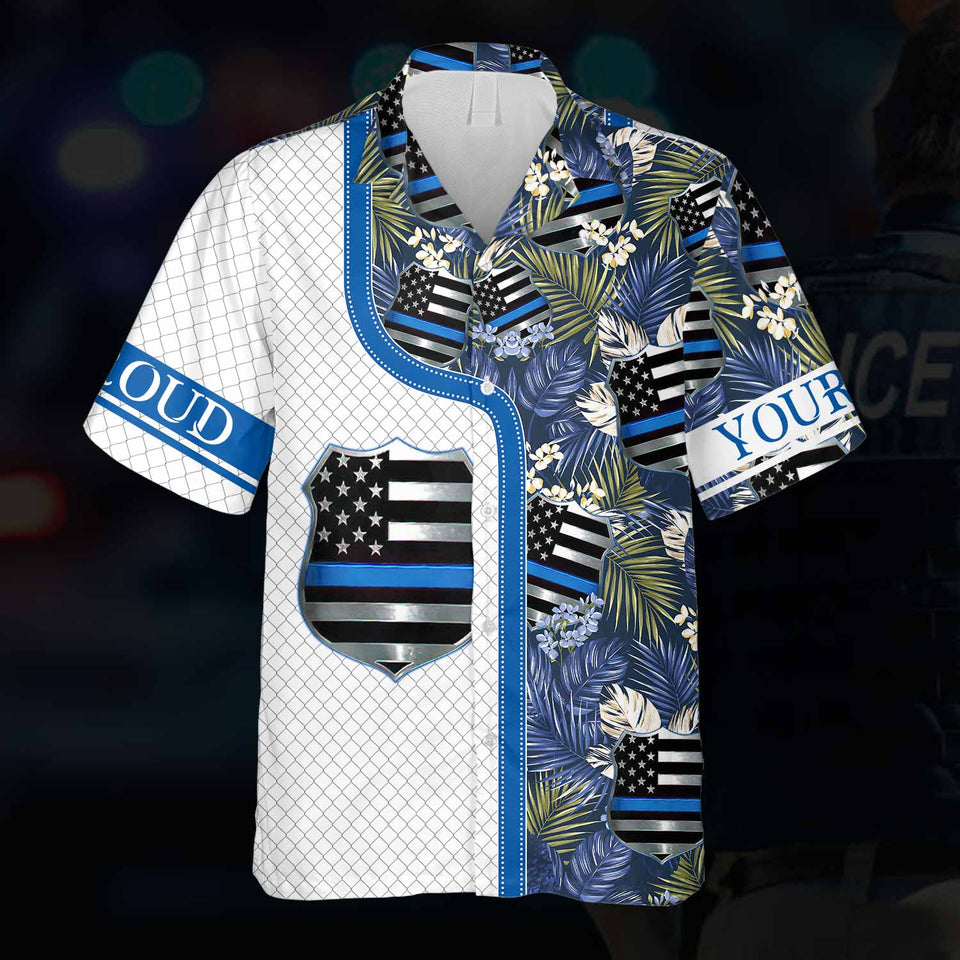 I've Got Your Six - Police Officer Personalized Hawaiian Shirt