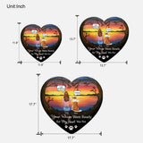 Your Wings Were Ready But My Heart Was Not I Miss You - Personalized Dog Wood Sign