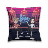Here's To Another Year - Personalized Couple Throw Pillow
