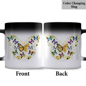 Mom Butterfly - Personalized Mother Mug
