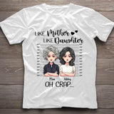 Like Mother Like Daughter - Personalized Mother's Day Mother T-shirt and Hoodie