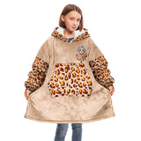 Grandma Grandma Grandma - Personalized Mother's Day Grandma Blanket Hoodie