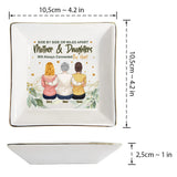 Side By Side - Personalized Mother's Day Mother Jewelry Dish