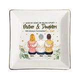 Side By Side - Personalized Mother's Day Mother Jewelry Dish