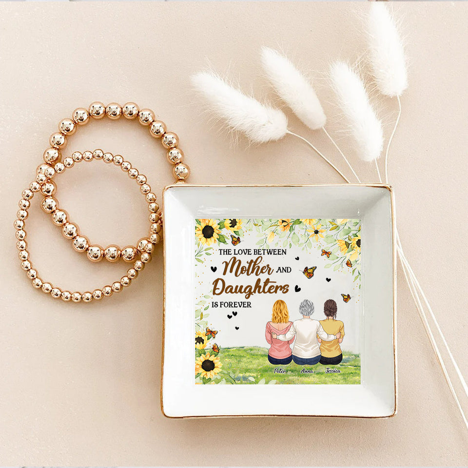 The Love Between - Personalized Mother's Day Mother Jewelry Dish