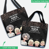 Important Nana Stuff - Personalized Mother's Day Grandma Tote Bag