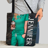 Nurse Life - Personalized Nurse Tote Bag