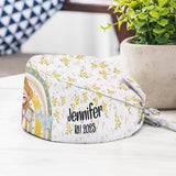 Floral Rainbow - Personalized Nurse Scrub Cap