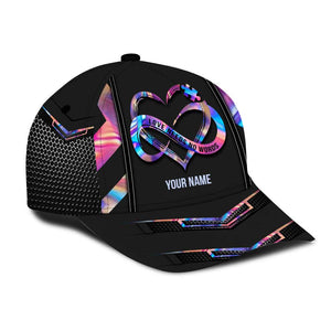 L'amour n'a pas besoin de mots - Casquette classique personnalisée pour la sensibilisation à l'autisme
