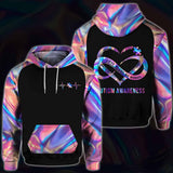Love Needs No Words - Autism Awareness All Over T-shirt and Hoodie